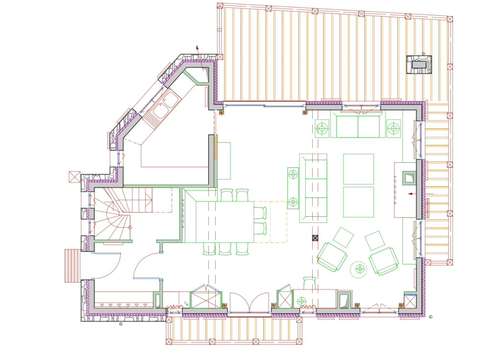 Chalet Trois Ours First Floor Plan Image